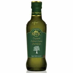 Kristal 500 ml Organik Cam Sızma Zeytinyağı