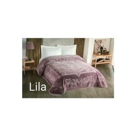 Krıstal By Taç Blanket Polyester Lila Battal 220x240 cm Çift Kişilik Battaniye