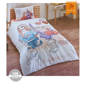 Kristal by Taç Fashion Tek Kişilik Nevresim Takımı