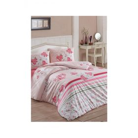 Kristal By Taç Lovely Fuşya Tek Kişilik Nevresim Takımı