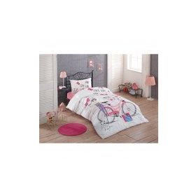 Kristal Cute Girls Tek Kişilik Nevresim Takımı
