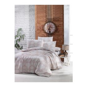 Kristal Enya Kahve Tek Kişilik Nevresim Takımı