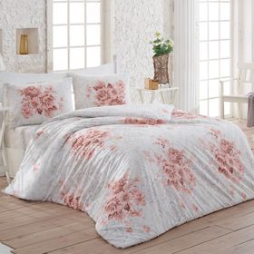Kristal Light Henna Pudra Çift Kişilik Nevresim Takımı