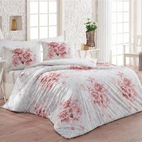 Kristal Light Henna Pudra Çift Kişilik Nevresim Takımı
