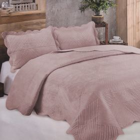 Kristal Microplush Tek Kişilik Yatak Örtüsü