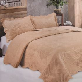Kristal Microplush Tek Kişilik Yatak Örtüsü