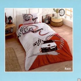 Kristal Race Tek Kişilik Nevresim Takımı