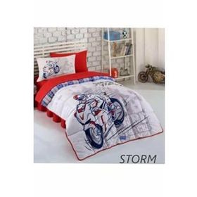 Kristal Storm Ranforce Tek Kişilik Genç Erkek Odası Araba Denizci Uyku Seti