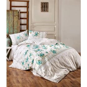 Kristal Talya Mint Tek Kişilik Nevresim Takımı
