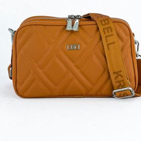 Kriste Bell 7146 Turuncu Askılı Kadın Çapraz Çanta