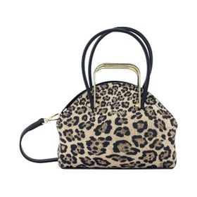 Kriste Bell 7299 Çapraz Askılı Leopar Kadın Çanta