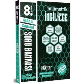 Kriter 8. Sınıf İngilizce Milimetrik Soru Bankası