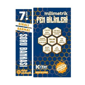 Kriter Akademi 7. Sınıf Fen Bilimleri Soru Bankası