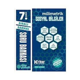 Kriter Akademi Yayınları 7. Sınıf Sosyal Bilgiler Soru Bankası
