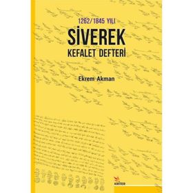 Kriter Yayınları 1262 1845 Yılı Siverek Kefalet Defteri