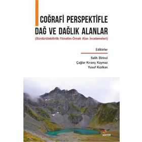Kriter Yayınları Coğrafi Perspektifle Dağ ve Dağlık Alanlar