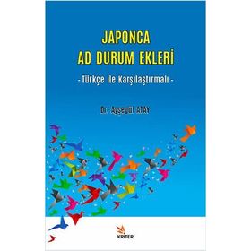 Kriter Yayınları - Japonca Ad Durum Ekleri
