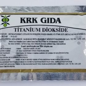 Krk Gıda 9 gr Beyaz Gıda Boyası