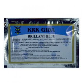 Krk Gıda 9 gr Indigo Carmine Koyu Mavi Gıda Boyası