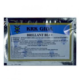 Krk Gıda 9 gr Indigo Carmine Koyu Mavi Gıda Boyası