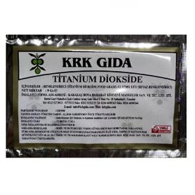 Krk Gıda 9 gr Toz Beyaz Renklendirici Gıda Boyası (2 adet)