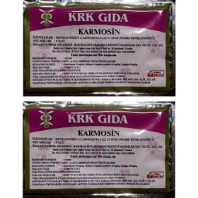 Krk Gıda 9 gr Toz Pembe Renklendirici Gıda Boyası (2 adet)
