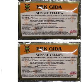 Krk Gıda 9 gr Toz Turuncu Renklendirici Gıda Boyası (2 adet)