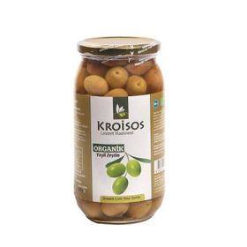 Kroisos 600 gr Çizik Yeşil Zeytin
