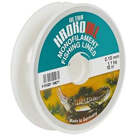 Krokodil Makara 100 mt 0.25 mm 5.5 kg Çekme Kapasitesi Şeffaf Misina