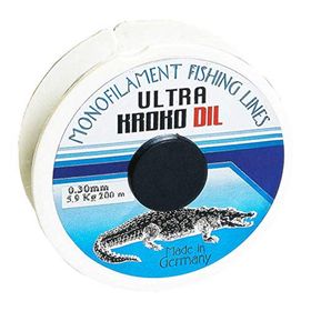 Krokodil Makara 100 mt 0.25 mm 5.5 kg Çekme Kapasitesi Şeffaf Misina