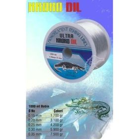 Krokodil Monofilament Beyaz Olta Misinası