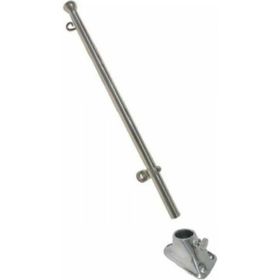 Krom 60 cm Bayrak Direği