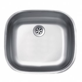 Kromevye EC 102 D Tezgahaltı Kare Eviye