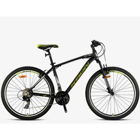 Kron 26J XC75 V Mat Siyah Neon Sarı Bej 36 Kadro Mat Siyah Neon Sarı Füme Dağ Bisikleti