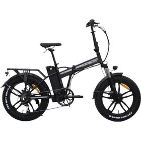 Kron Elektron Zuma 20 Jant Katlanabilir 36 V 350 W Siyah Elektrikli Bisiklet