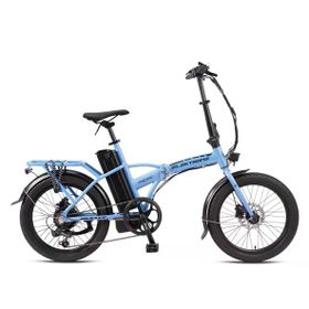 Kron Elektrone Pasific 20 Jant E-Bike Md 7 Vites Mavi Siyah Elektrikli Bisiklet