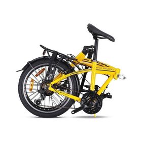 Kron FD2000 20 Jant 21 Vites V-Fren Sarı/Siyah Katlanabilir Bisiklet