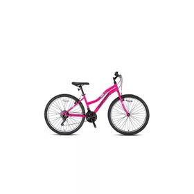 Kron Swan Lady 26 MTB 15 21 Vites Açık Pembe Eflatun Dağ Bisikleti