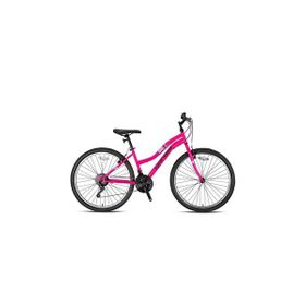 Kron Swan Lady 26 MTB 15 21 Vites Açık Pembe Eflatun Dağ Bisikleti