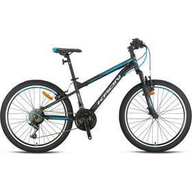 Kron Vortex 24V Pabuç Fren 21 Vites Siyah Gri Mavi Dağ Bisikleti