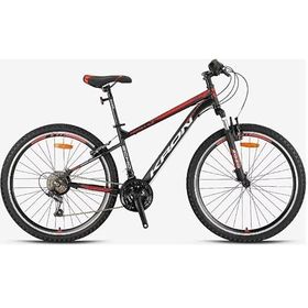 Kron Vortex 4.0 V Fren 26 Jant 21 Vites 16 Kadro Siyah Kırmızı Dağ Bisikleti