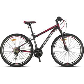 Kron Vortex 4.0 V Fren 26 Jant 21 Vites 16 Kadro Siyah Kırmızı Dağ Bisikleti