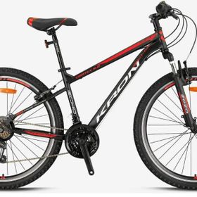 Kron Vortex 4.0 V Fren 29 Jant 16 Kadro 21 Vites Siyah Kırmızı Beyaz Dağ Bisikleti