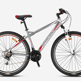 Kron Vortex 4.0 V Fren 29 Jant 21 Vites 18" Mat Füme Kırmızı Gri Dağ Bisikleti