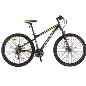 Kron Vortex 4.0 V Fren 29 Jant 21 Vites 18" Mat Siyah Neon Sarı Gri Dağ Bisikleti