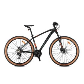 Kron Xc 100 27.5 Jant 21 Vites 15K HD Mat Siyah Neon Turuncu Füme Dağ Bisikleti