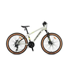 Kron Xc 100 27.5 Jant 8 Vites HD Bej Neon Sarı Siyah Dağ Bisikleti