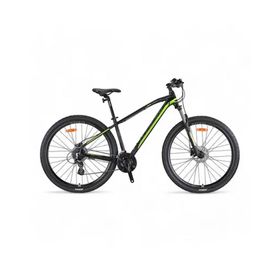 Kron XC 150 Hidrolik Disk Fren 29 Jant MTB 19 Kadro 24 Vites Mat Siyah Neon Sarı Füme Dağ Bisikleti