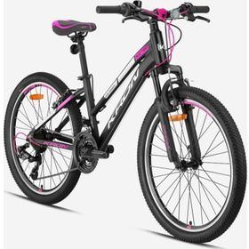 Kron Xc 75 24 Jant Lady V Fren 21 Vites Alüminyum Gövde Mat Siyah Pembe Kız Çocuk Dağ Bisikleti
