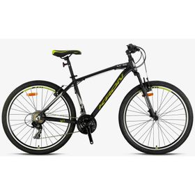 Kron XC 75 26 Jant 14 Kadro 21 Vites V Fren Mat Siyah Neon Sarı Dağ Bisikleti